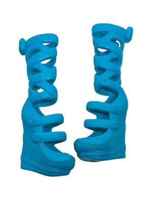 Monster High Ghoulia Yelps Freaky Fusion BOOTS / SHOES Replacement Variant