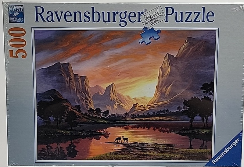 Ravensburger Premium 500 PC Jigsaw Puzzle  "Tranquil Sunset" Sealed