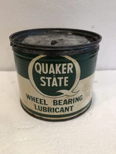 Vintage Quaker State Wheel Bearing Lubricant  One Pound Can