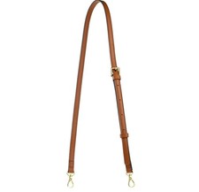Leather Purse Strap Replacement Crossbody Handbag Long Brown