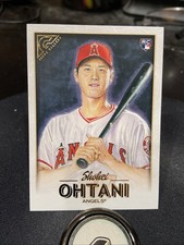 2018 Topps Gallery Shohei Ohtani #116 RC Los Angeles Angels Rookie Baseball Card. rookie card picture