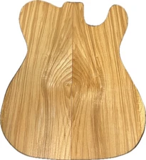 Swamp Ash Guitar Drop Top Bookmatched 19"x13.5"x.26" Kiln Dried Premium