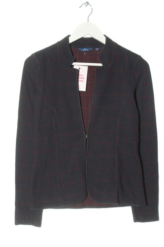 TOM TAILOR Cárdigan Mujeres Chaqueta Talla EU 38 negro-rojo look casual - Imagen 4 de 5