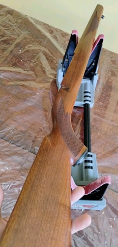 Ruger M77 altes Modell Short Action RH Standard Sporter Cut kariert Nussbaum Lager - Bild 20 von 20