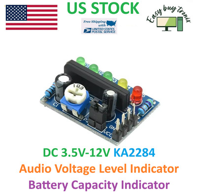 4Pcs KA2284 3.5V-12V Level Indicator Battery Indicator Audio Level Module