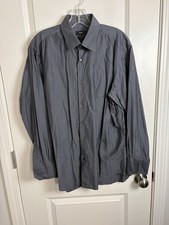 Hugo Boss Black Men s Shirt Regular Fit Easy Iron, Size 16- 41