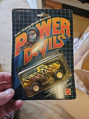 #ad Vintage Mattel Power Devils Toyota Muscler 1982 NIP $45.00
