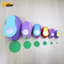 5Cm 3.8Cm 2.5Cm round Shape Craft Punch Set Children Manual DIY Hole Punches Cor