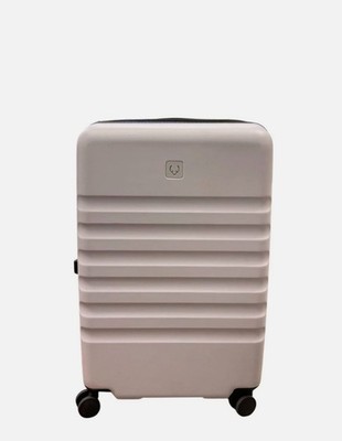 Antler Beige Icon Stripe Large Rolling TSA Luggage Hard Suitcase 30''H