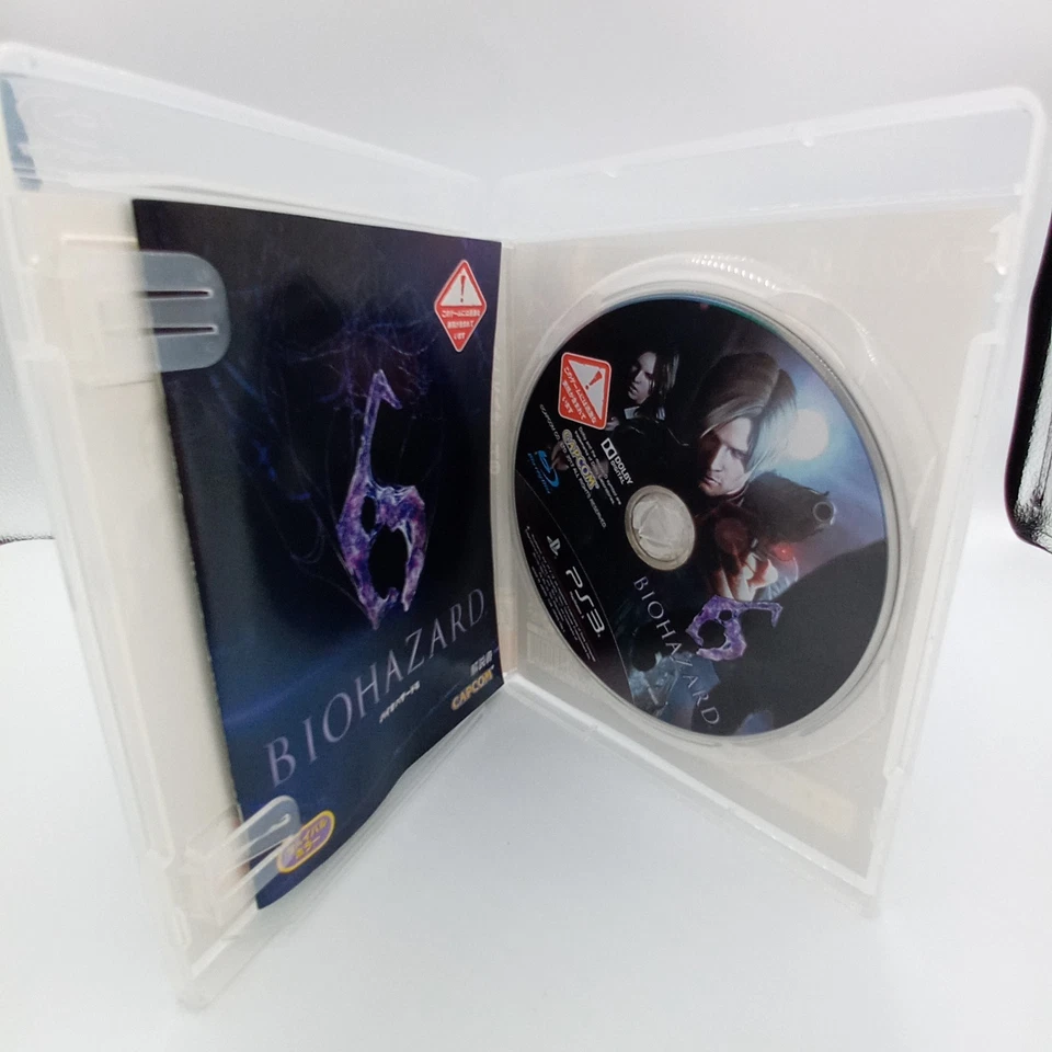 Biohazard 6 Resident Evil 6 PS3 PlayStation 3 Japan Mint Disk CIB Complete - Image 4 of 4