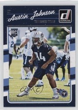 2016 Donruss Rookies Aqueous Test Austin Johnson #305 7l6