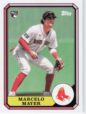 2025 Topps Archives - 1987 Topps Boardwalk Marcelo Mayer #87BB-8 (RC)