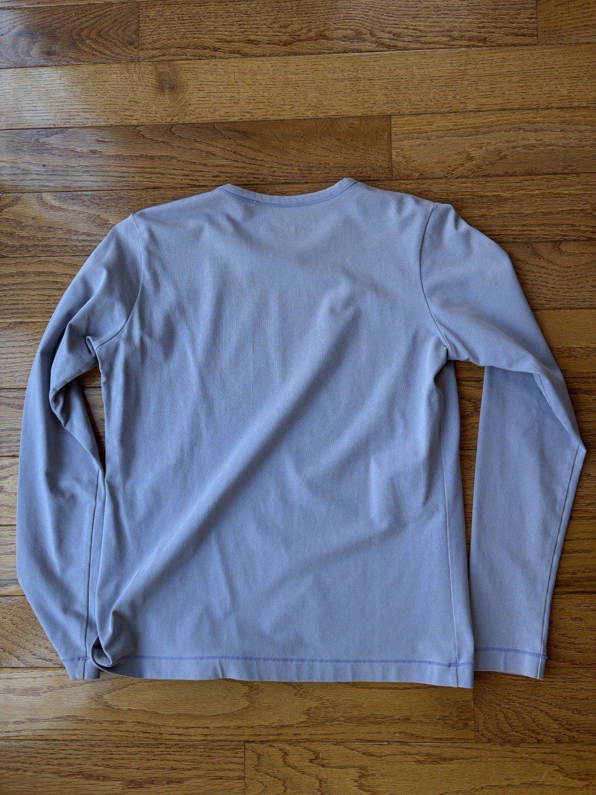 Vintage Patagonia Long Sleeve Base Liner Warm Shirt Baby Blue Women’s S thumbnail 10