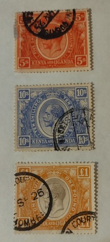1922-27 KG V Kenya and Uganda Law Courts Set - Picture 2 of 2