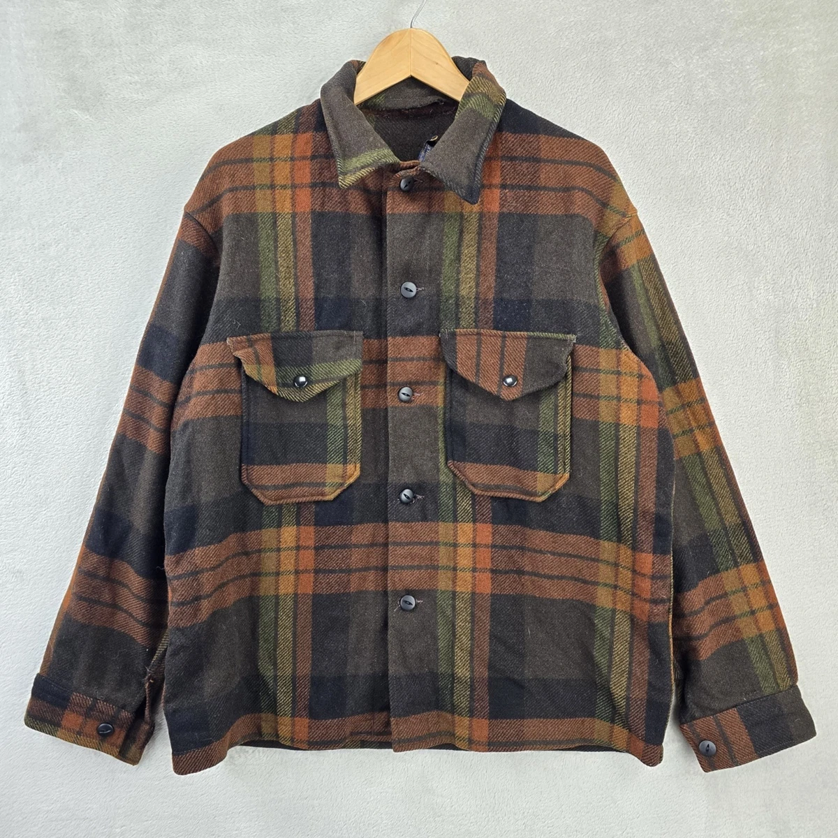 Pendleton Plaid Jacket In Vintage Outerwear Coats & Jackets For