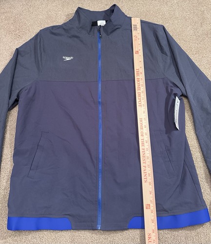 Speedo Tech Warm Up Jacke belüftet gefüttert feuchtigkeitsableitend Herren Gr. 2XL - Bild 5 von 8