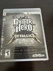 Sony PlayStation 3 PS3 Guitar Hero Metallica Complete With Manual