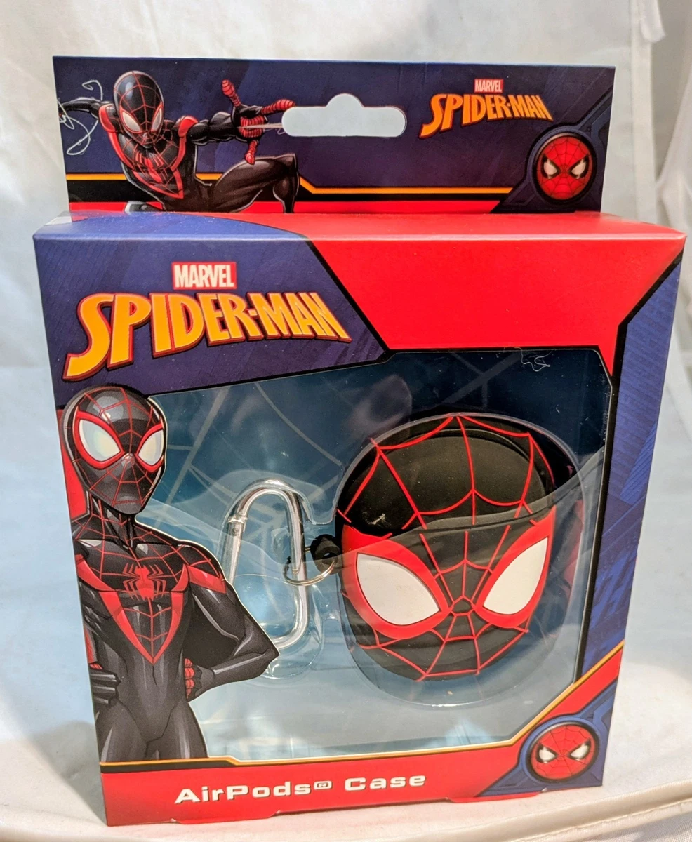 Housse AirPods 3 Marvel Spider-Man – PVC Rouge, Avec Clip – Neuf Sous Boîte
