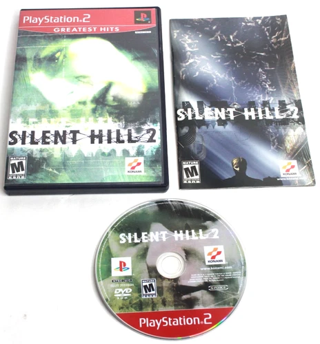 Silent Hill 2 (Sony PlayStation 2, PS2) CIB Complete w/ Manual Tested Authentic