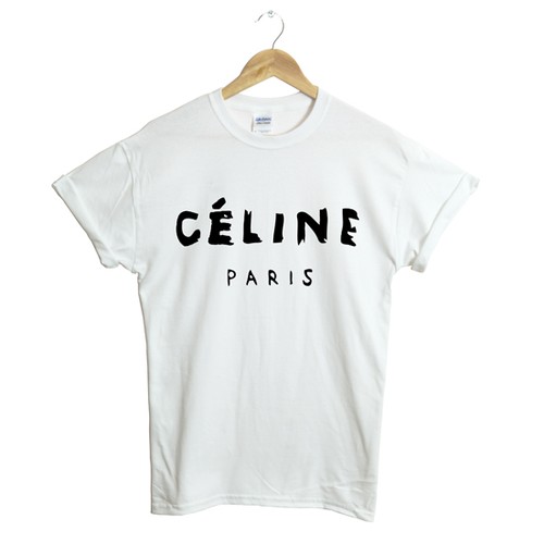 CELINE PARIS T SHIRT RIHANNA TOP SWAG WASTED DOPE WOMEN MEN NEW