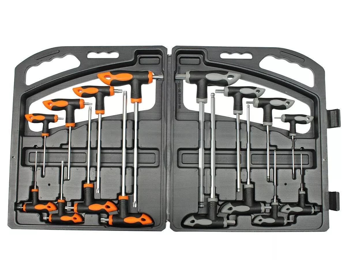Set 16 Chiavi a T Esagonali/Torx + Valigetta | Il Top per il Tuo Garage - 2