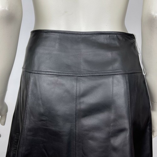 Smart Universe Wear Leather Skirt Wrap Super Soft Lined Zip Closure Women XS NWT - Picture 6 of 12