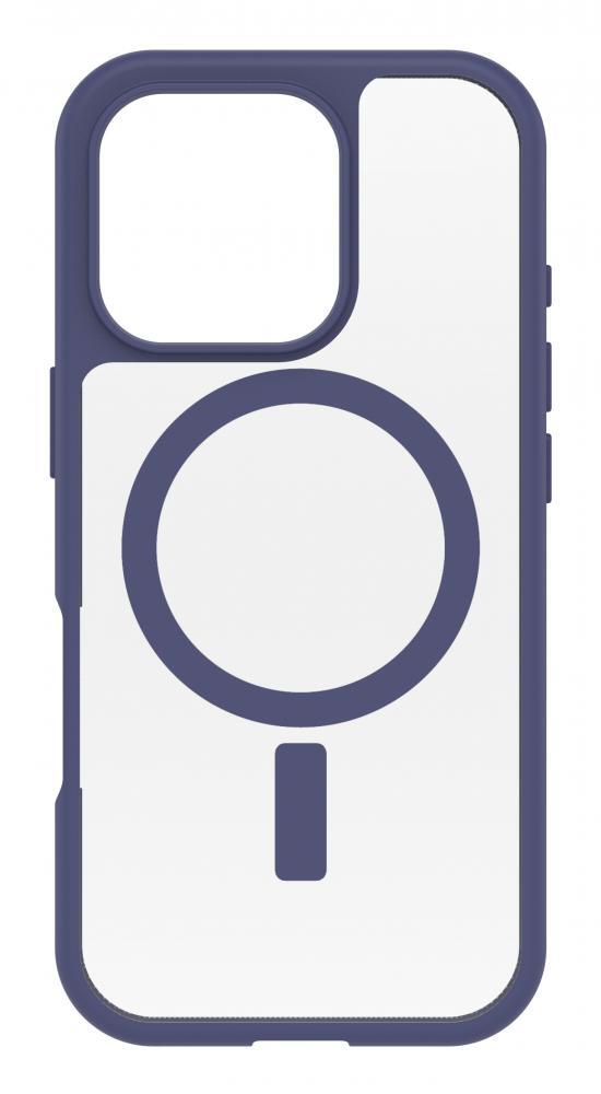 3733984 OtterBox REACT MAGSAFE APPLE IPHONE 16 PRO SPACE CADET - CLEAR/PURPLE