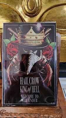 Hail Crow King of Hell (Welcom To The Under) Javan Jordan 4/20 Metal