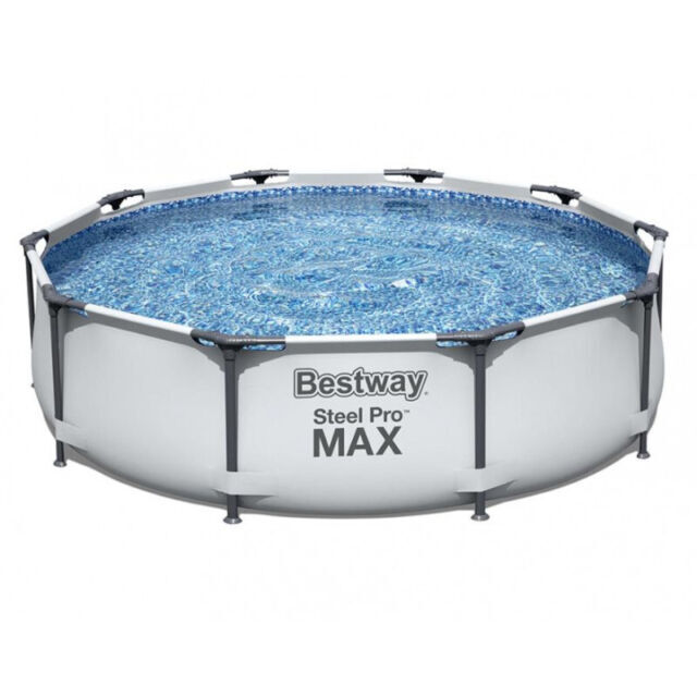 Bestway Steel Pro MAX Piscina Fuori Terra 305x76cm - Grigio