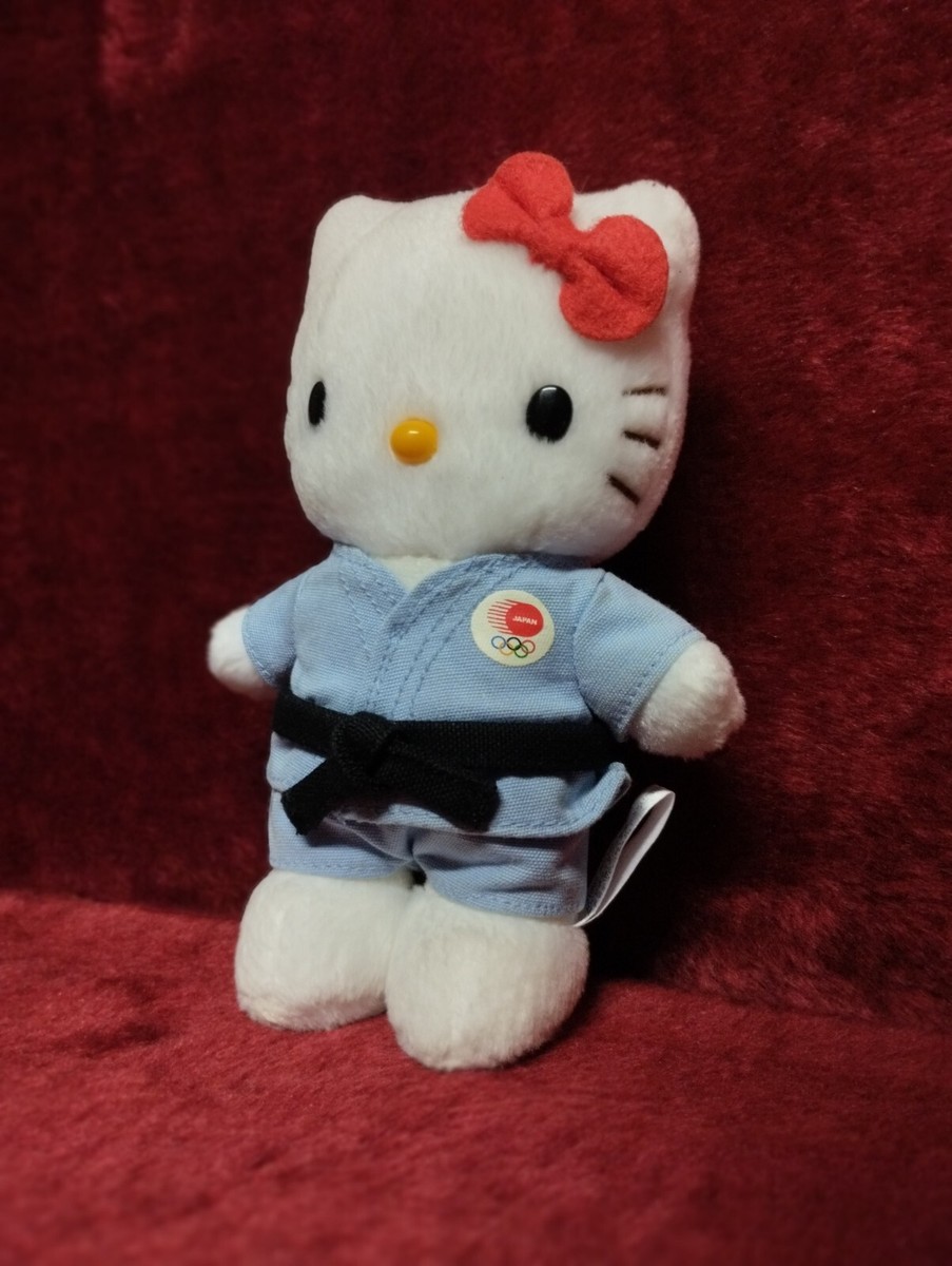 激レア☆アテネオリンピック限定☆キティちゃんのぬいぐるみ☆2004 ハローキティ アテネオリンピック ぬいぐるみ 2004 JOC公式
