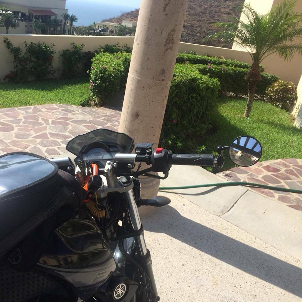 Black Motorcycle 7/8
