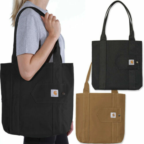 Carhartt Legacy Series Essentials Tote Bag New (Black/ Wheat
