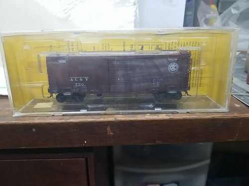 Vagón de carga Kadee escala HO 40 pies PS1 AC&Y Railroad 4305 # 750 nuevo en caja | Zustand: New