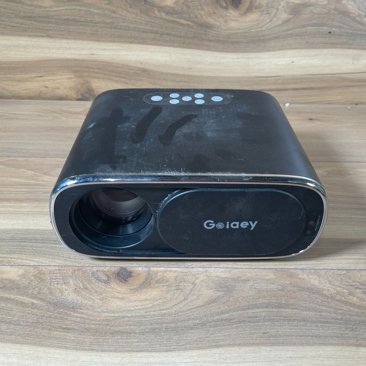 【極美品】Goiaey GO1 1080P プロジェクター Goiaey G01 Portable Projector Black WiFi Bluetooth Auto Focus Full