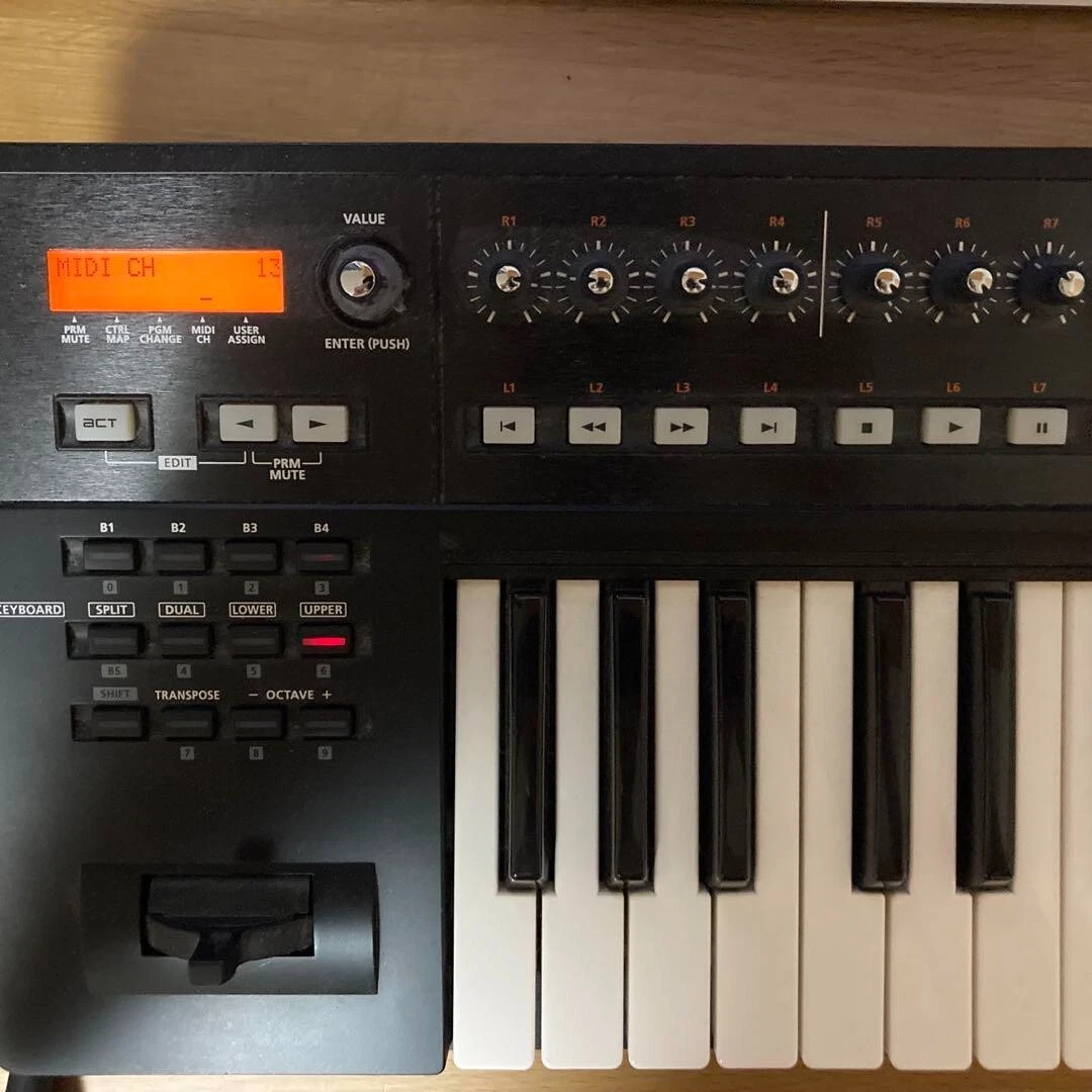 Roland A-300Pro Midi Keyboard Controller Synthesizer Black Music