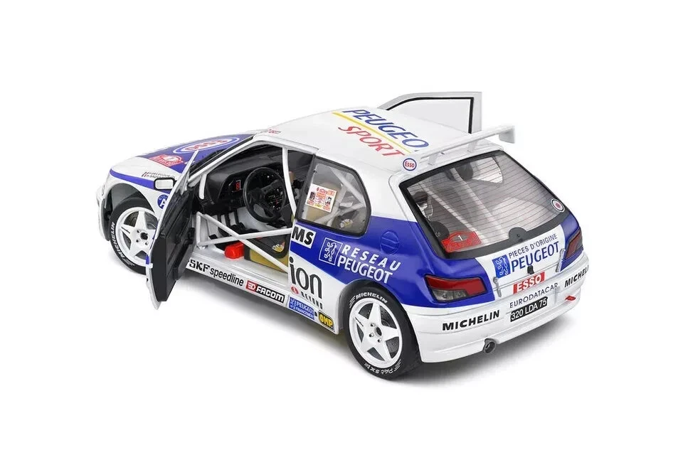 SOLIDO COMPETITION 1:18 AUTO PEUGEOT 306 MAXI #1 RALLY MONTERCARLO '96 S1808305 - Immagine 3 di 4