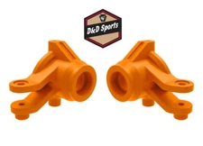 Traxxas 10736-ORNG - Steering Blocks Orange, Left & Right (Mini MAXX)