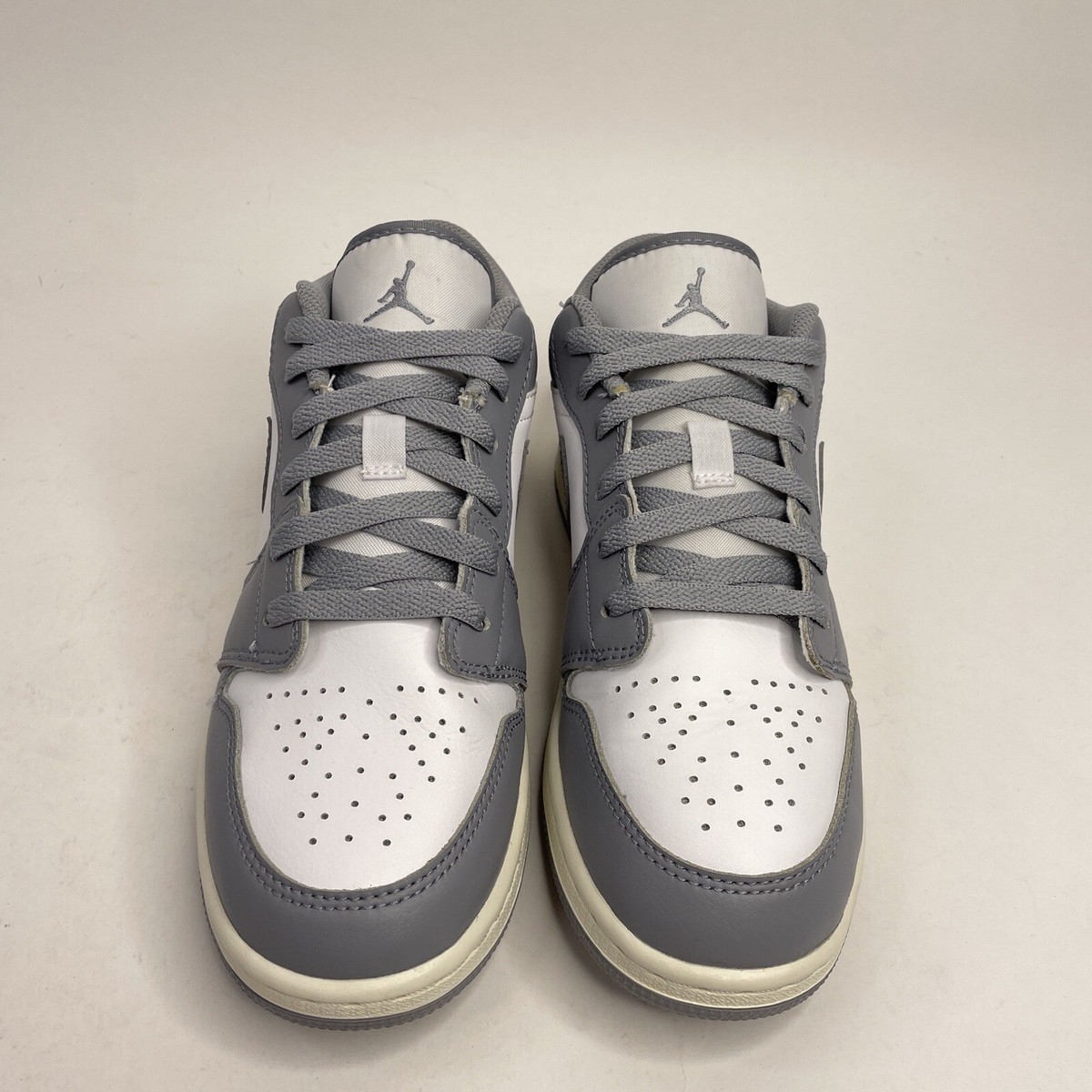 Nike Air Jordan 1 Low Retro GS “Stealth Grey White Sail