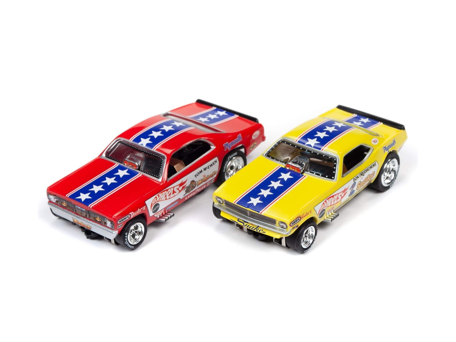 Auto World Hot Wheels Slot Car Racing Set Snake v. Mongoose 13 Foot