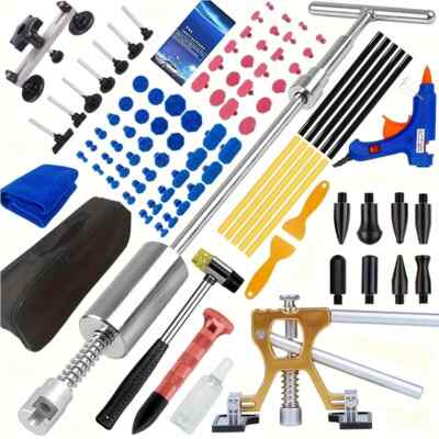 Car Dent Puller Kit Auto Paintless Dent Repair Removal Tools