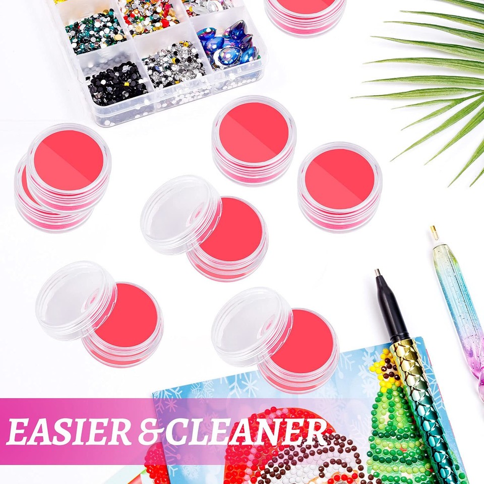 10 Pcs Diamond Art Wax Refills Glue for Diamond Painting, Wax for