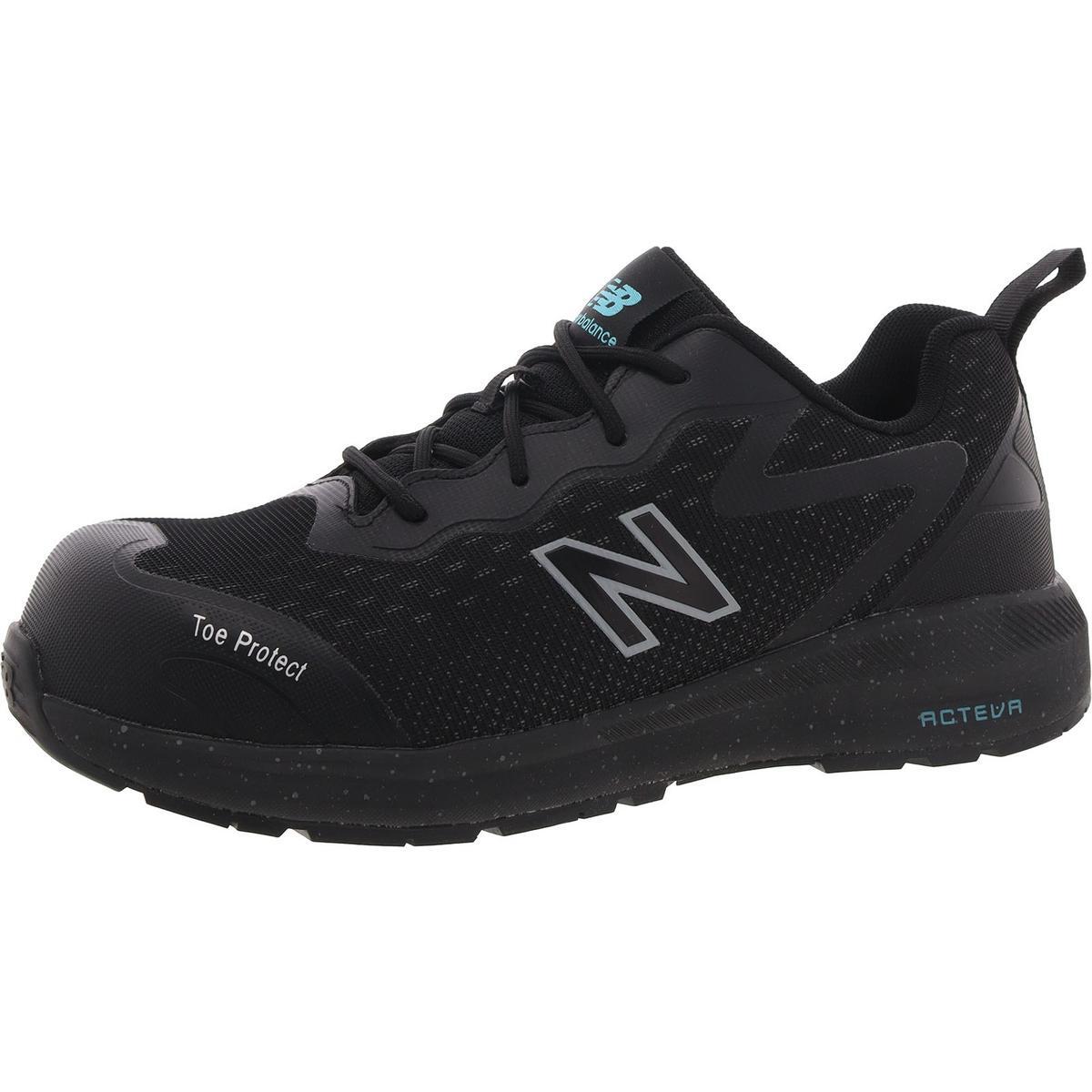 New Balance Mens Black Slip On Flat Work & Safety Shoes 9 Medium (D) BHFO 4276