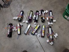 T8 Ballast out of High Output Fluorescent Fixtures USED lot of 11