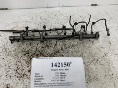 Paccar MX-13 Engine Fuel Injection Rail 2185362 From 2023 Kenworth