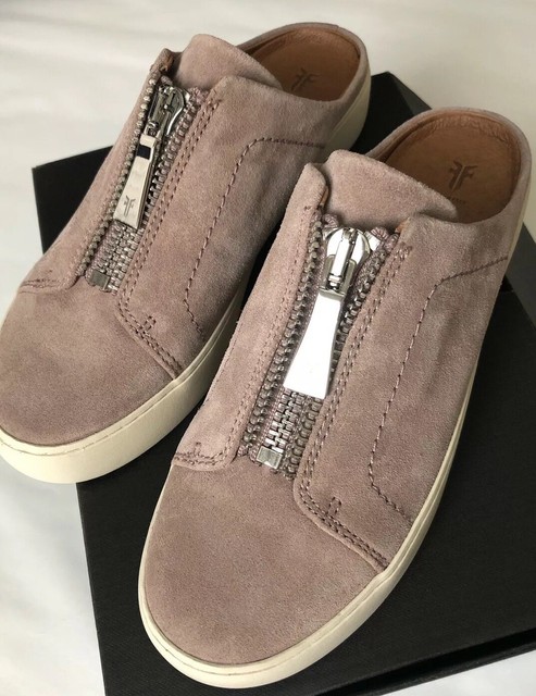 frye lena zip mule