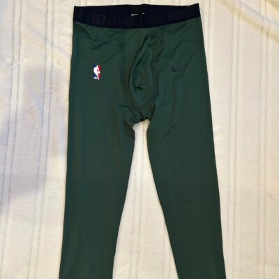 Nike PRO NBA Authentics Player Issue 3/4 Compression Tights Large