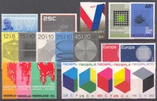 NL - NETHERLANDS 1970-1979 MNH 10 complete year sets