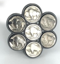 Genuine Buffalo Nickel Belt Buckle 204446