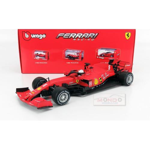 1:18 Burago Ferrari F1 Sf1000 #5 Austrian Gp 2020 Sebastian Vettel BU16808VW Mod - Picture 4 of 11