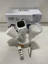 Home Zone Security Bright LED Security Flood Light With 1080p Wi-Fi Camera